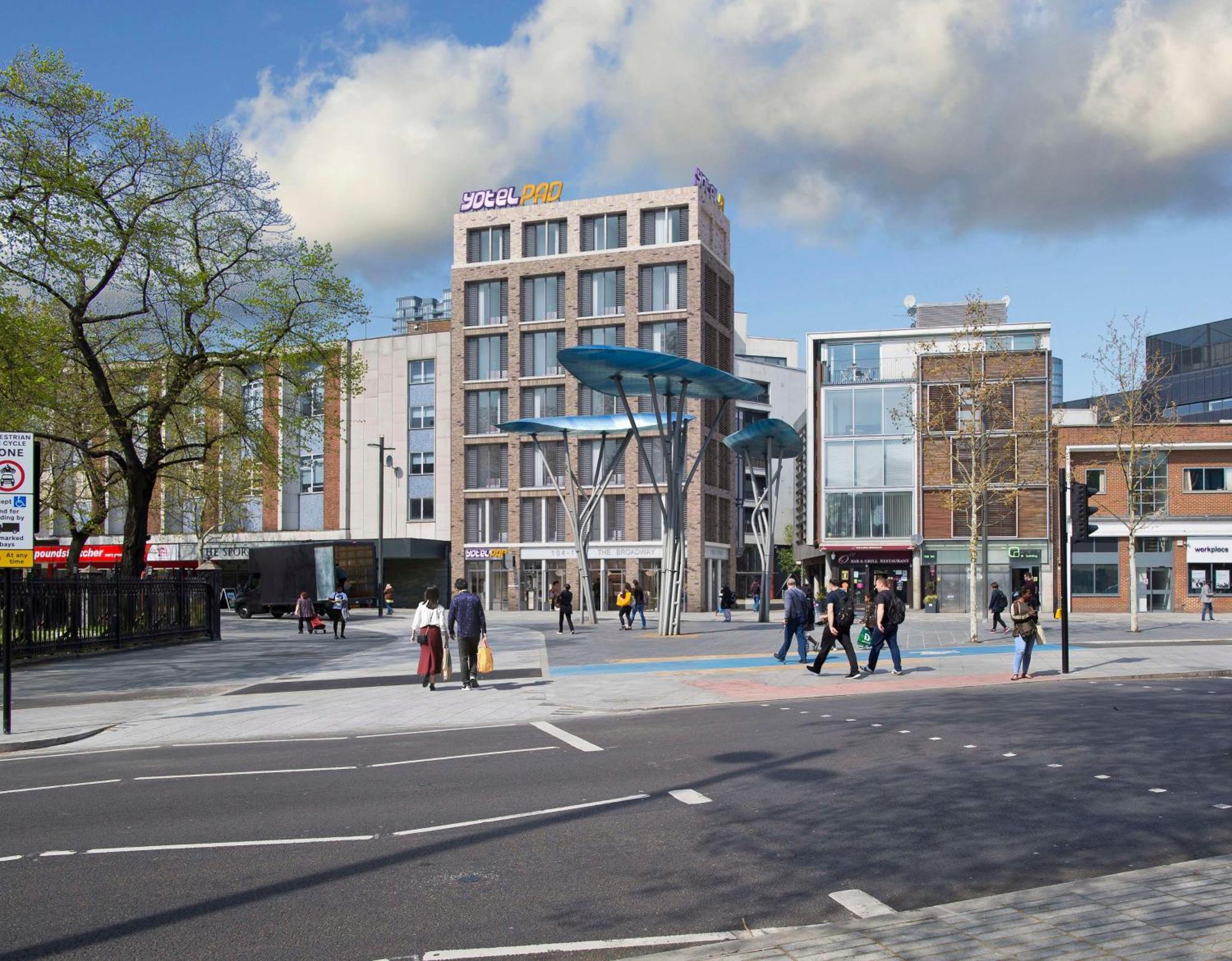Yotelpad London Stratford Exteriér fotografie